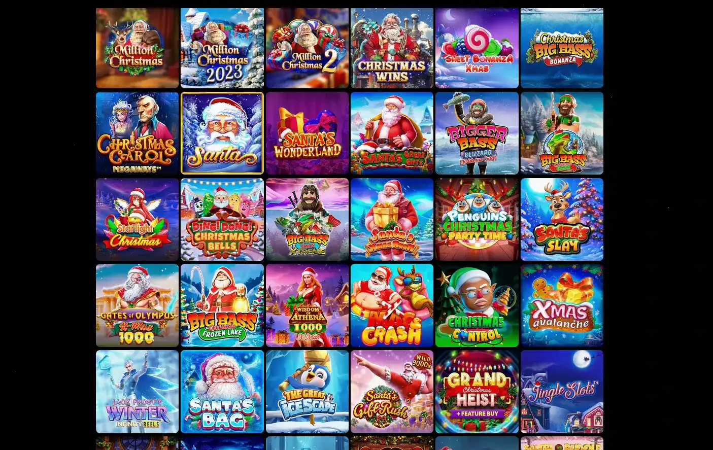 Интерфейс казино Армада с игровыми автоматами